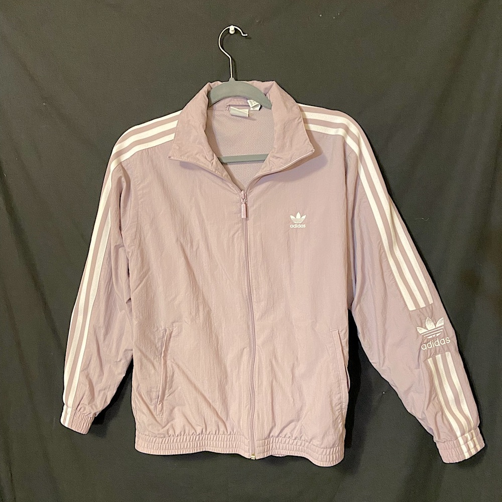 Adidas Lavender Track Jacket Small